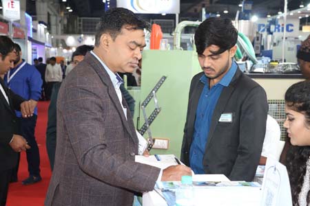 smp stall at indiaplast 2019 