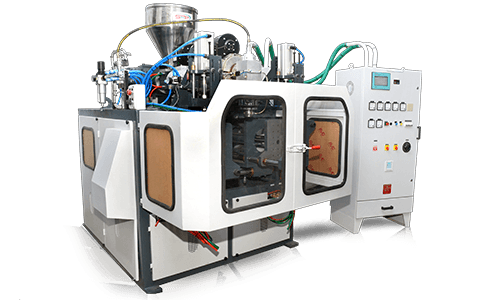 1 Ltr double station blow moulding machine manufacturer in India